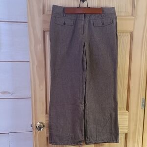 LOFT Brown Wide Leg Pants